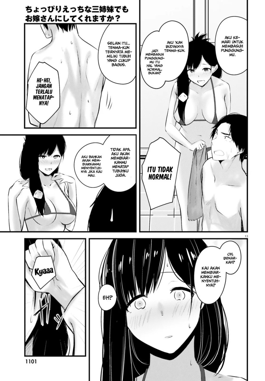 Could You Turn Three Perverted Sisters Into Fine Brides? Chapter 08 Bahasa Indonesia